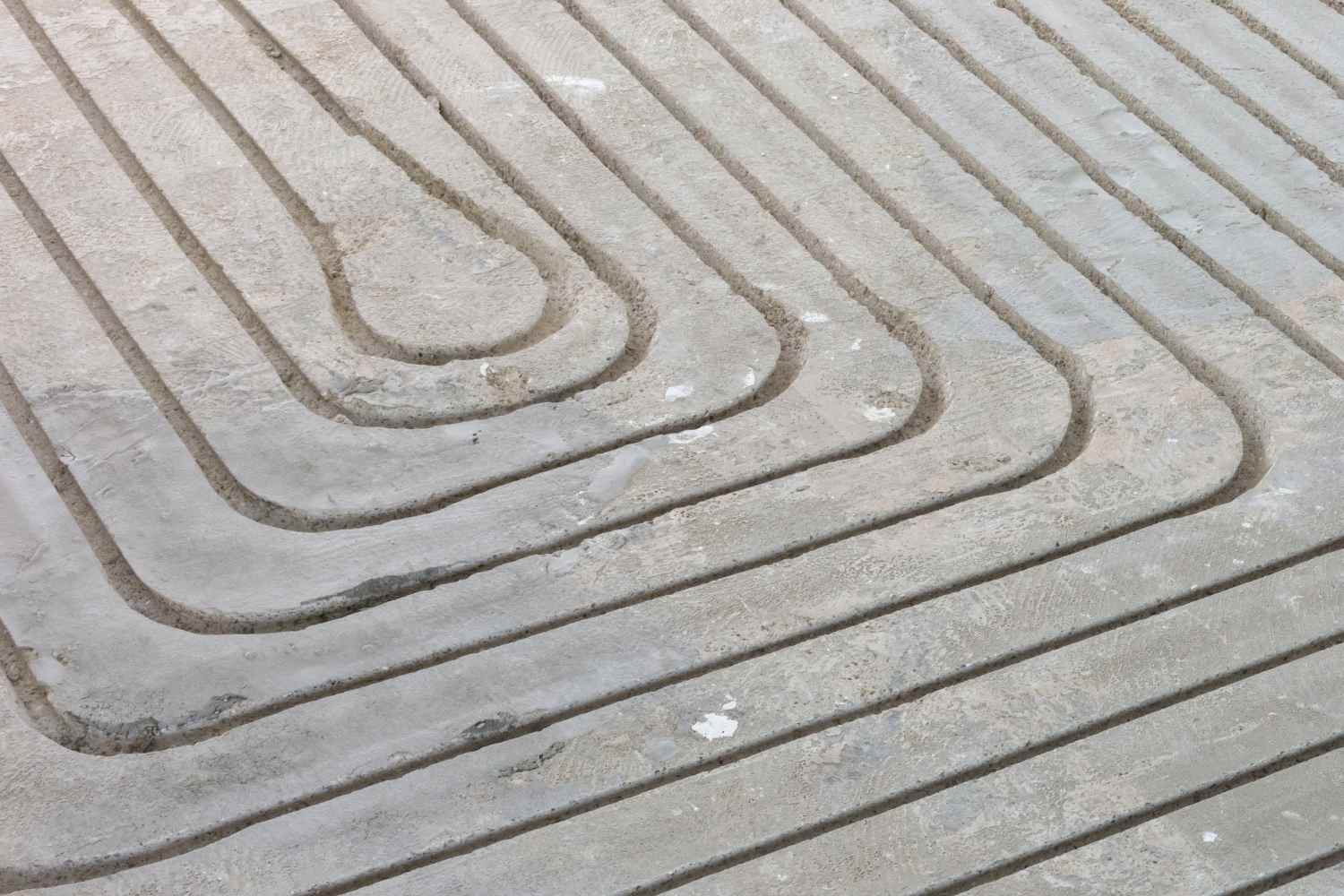 foto van vloerverwarming infrezen