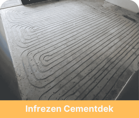 foto van Infrezen Cementdek